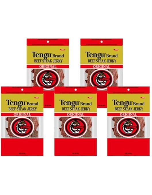 Amazon | テング ビーフジャーキー ホットフレーバー 93g×5袋